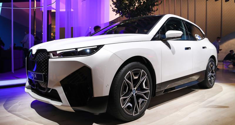 Le BMW iX (2022) au salon de Munich : nos photos du grand SUV électrique