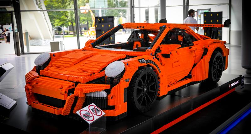  - Porsche 911 GT3 RS by Lego : nos photos du modèle spécial salon de Munich 2021