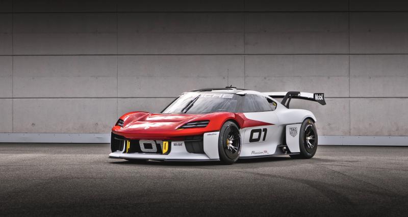  - Porsche Mission R : un concept-car de course électrique et extrême