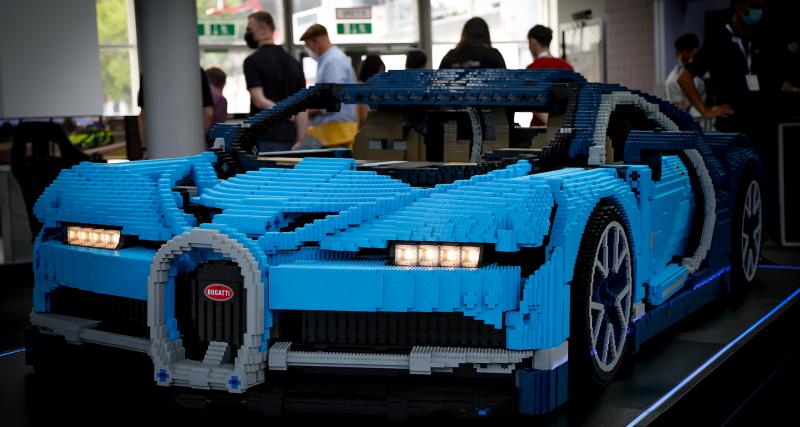  - Bugatti Chiron by Lego : nos photos de la maquette au Salon de Munich 2021