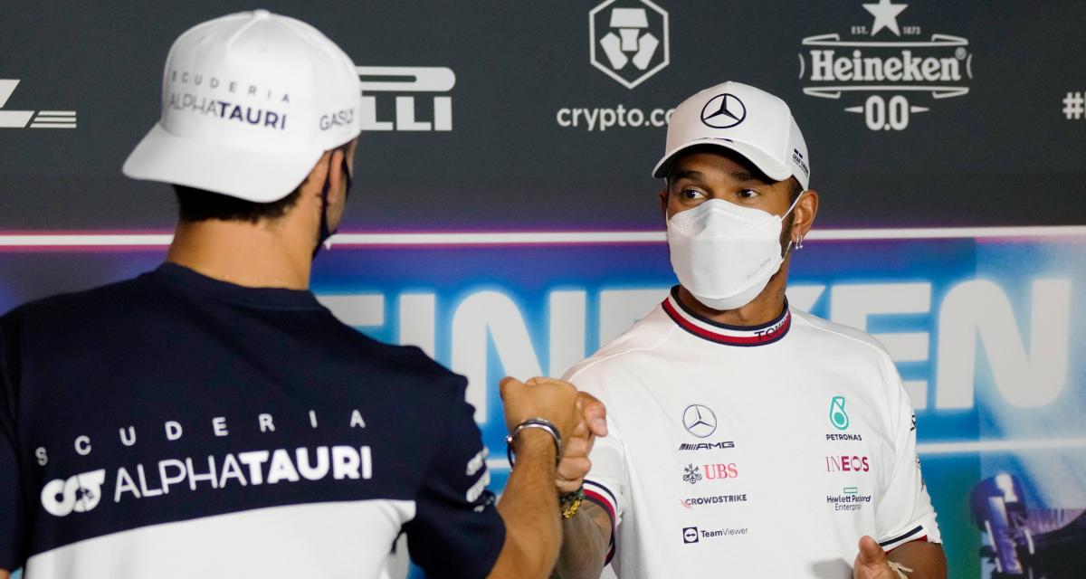 Sir Lewis Hamilton et Pierre Gasly | Mercedes et Alpha Tauri | F1 2021