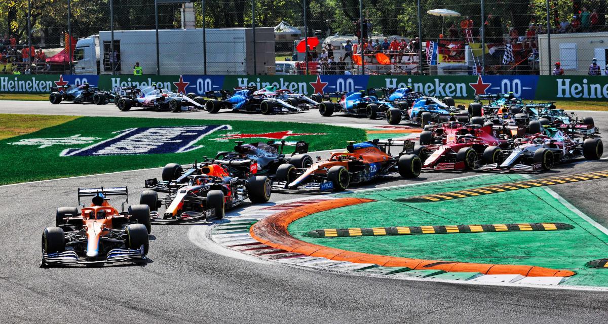 Départ du Grand Prix d'Italie | F1 2021