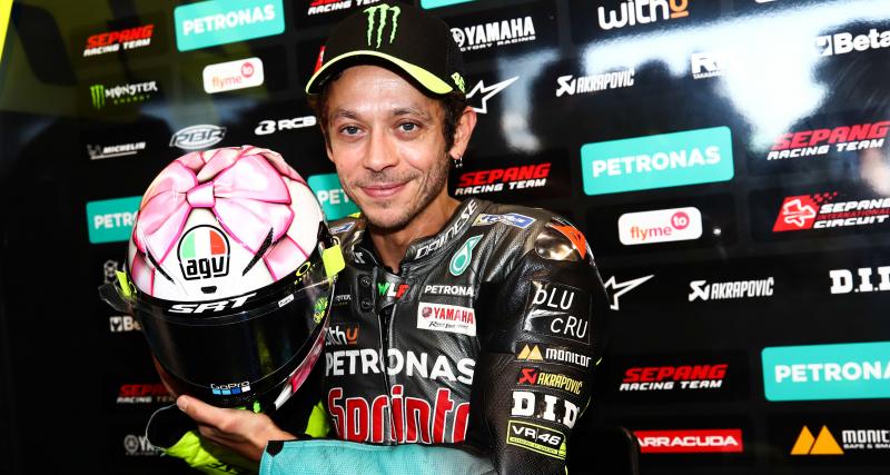  - MotoGP : le nouveau casque de Valentino Rossi en images