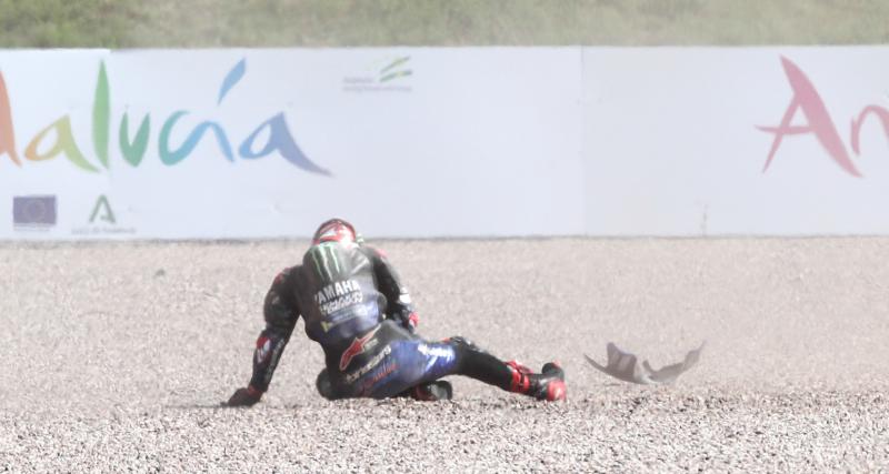  - GP de Saint-Marin de MotoGP : la chute de Fabio Quartararo lors de la Q2 en vidéo
