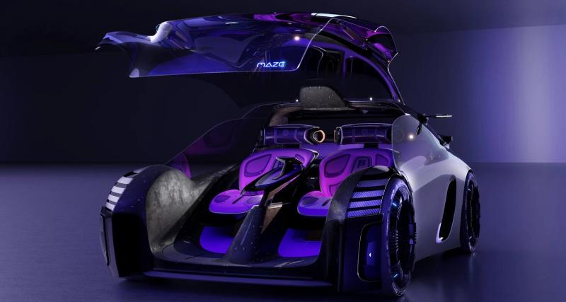  - MG Maze : un concept-car inédit inspiré par le monde du gaming