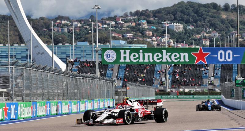 Kick Sauber - Le crash de Giovinazzi aux essais libres du GP de Russie en vidéo