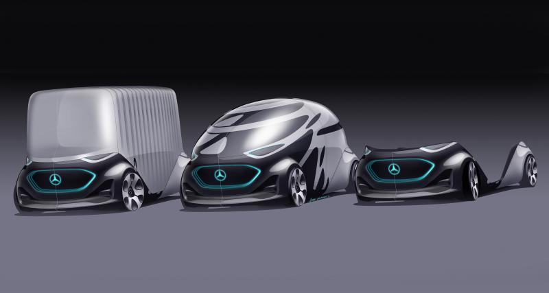 Mercedes pionnier de la voiture autonome - Photo d'illustration