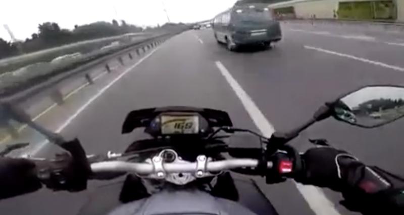  - Savez-vous ce que ça fait de rouler à plus de 160 km/h en moto sur l'autoroute ?