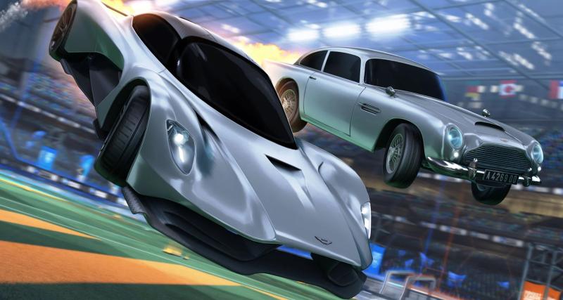  - La nouvelle Aston Martin de James Bond rejoint les rangs de Rocket League