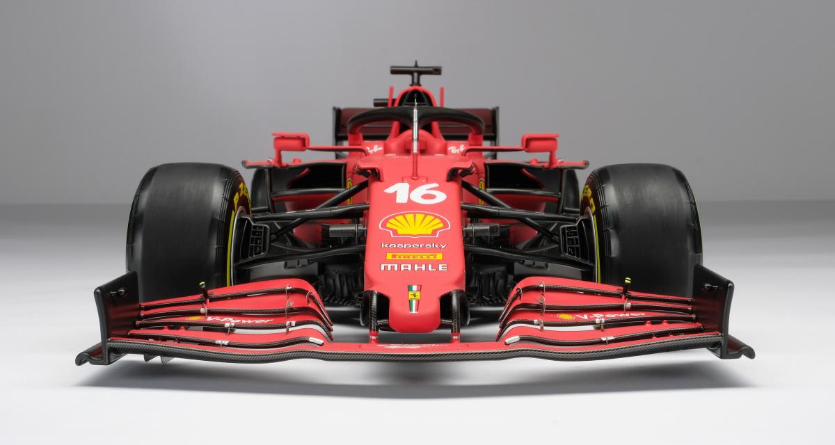 La Ferrari SF21 de Charles Leclerc