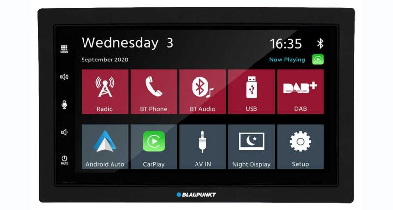  - Blaupunkt présente un nouvel autoradio CarPlay et Android Auto