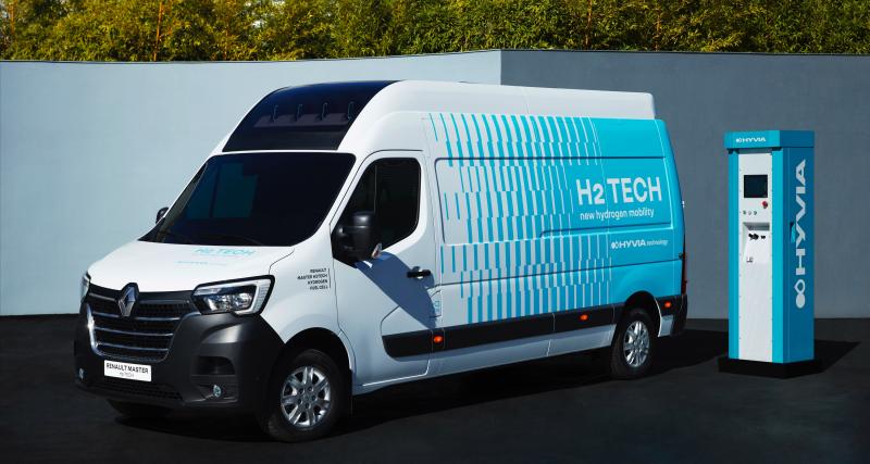 Renault Master Van H2-Tech par Hyvia (2022) : l’utilitaire à pile à combustible de demain