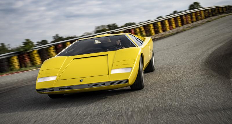  - L’unique Lamborghini Countach LP 500 conduite pour la 1ère fois par son propriétaire