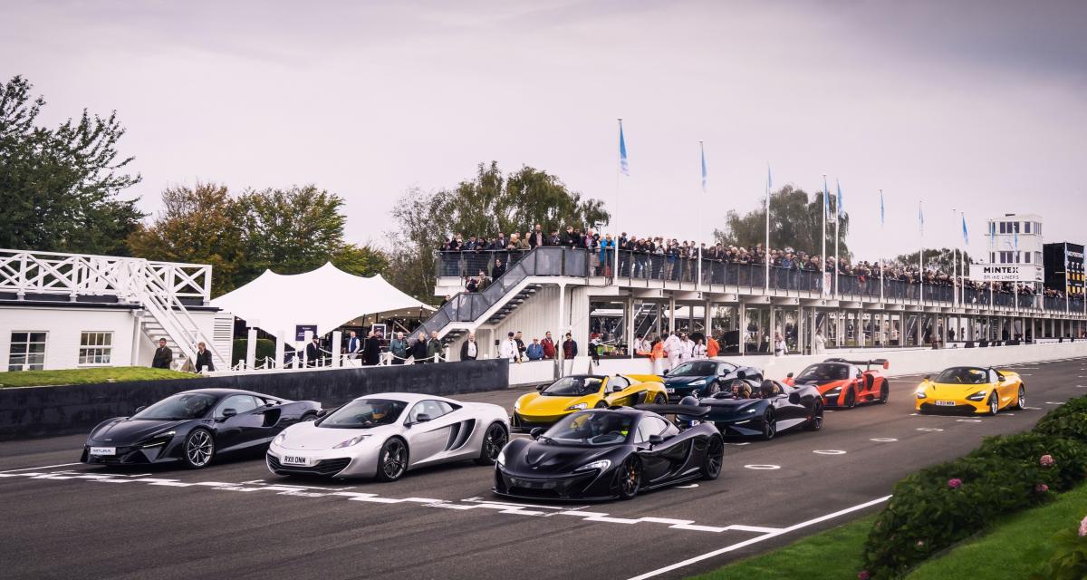 McLaren : un festival de supercars au Goodwood Members Meeting d’octobre 2021