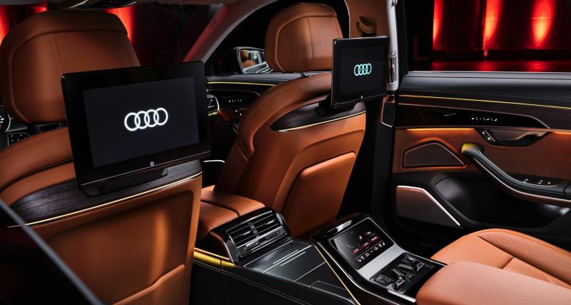 Audi A8 restylée (2022) : coup de polish sur la limousine allemande - Audi A8 restylée