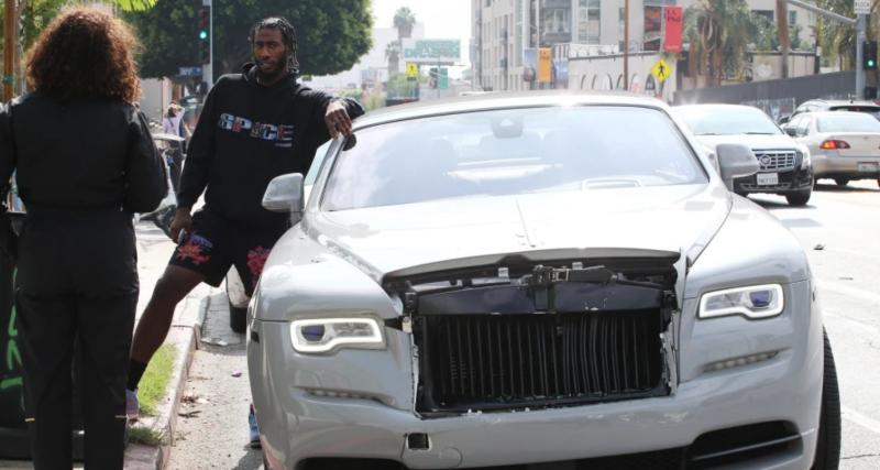  - Une ancienne star NBA crashe sa Rolls-Royce à 350.000$ dans les rues de Los Angeles