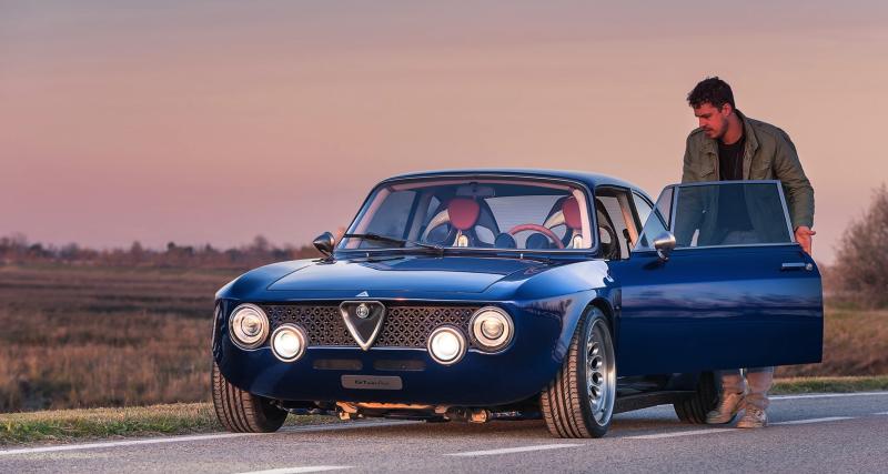  - Totem GT Electric : l’Alfa Romeo Giulia néo-rétro, sublime et 100% électrique
