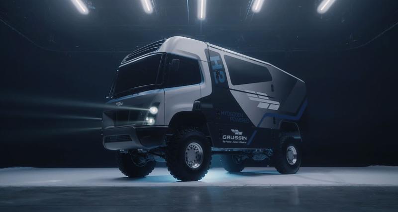 Gaussin H2 Racing Truck : un camion à hydrogène pour le Dakar 2022