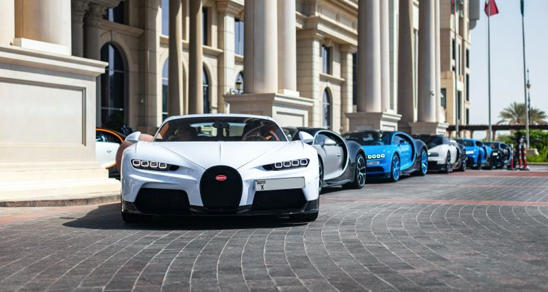  - Un rallye Bugatti à plusieurs dizaines de millions d’euros au départ de Dubaï