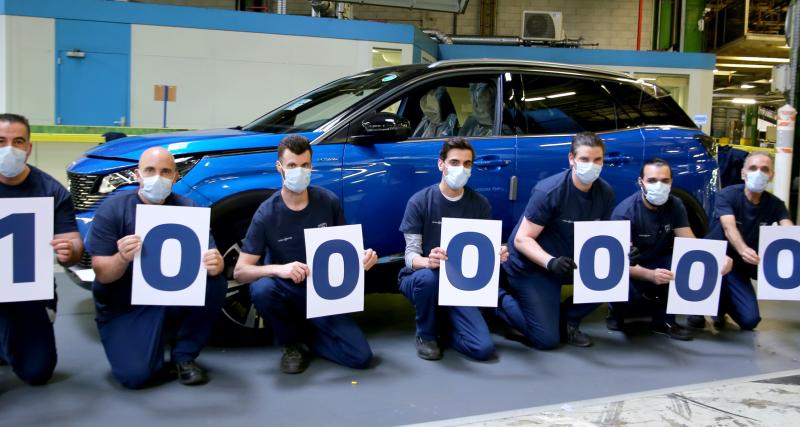 Peugeot - essais, avis, nouveautés et actualités de la marque au lion en 2023 - Le Peugeot 3008 passe la barre symbolique du million d’exemplaires produit