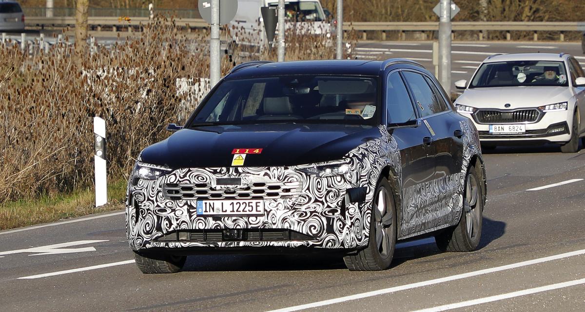 Audi e-tron (2022) sous camouflage