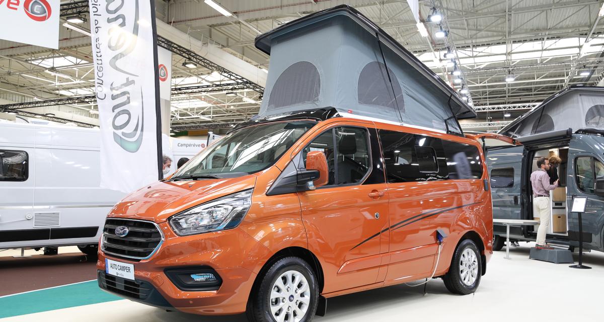 Font Vendôme Auto Camper : nouveau van aménagé sous Ford Transit Custom