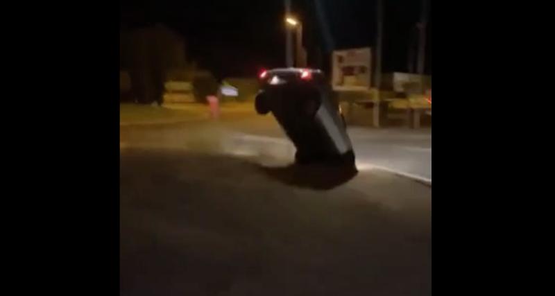  - VIDEO - Une soirée alcoolisée qui se termine par une cascade impressionnante en voiture
