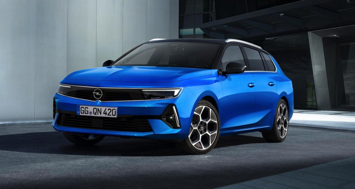 Opel Astra Sports Tourer (2022) : le plein de caractère et de modernité pour le break compact