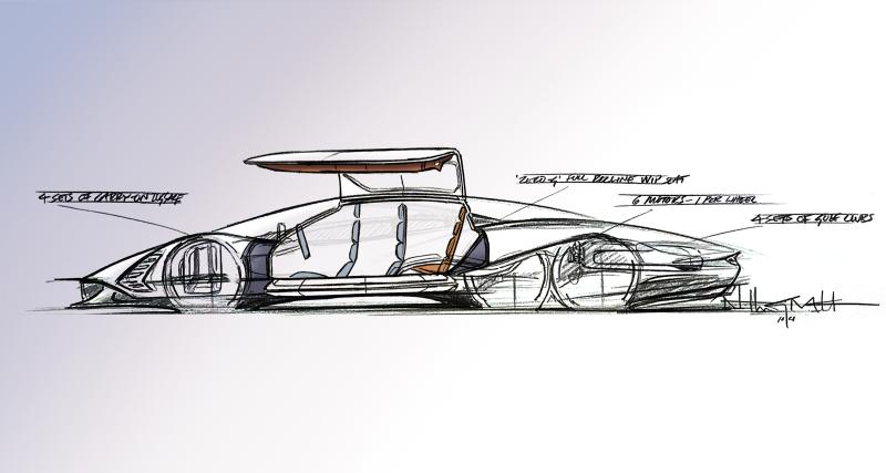  - Hennessey “Project Deep Space” : six roues motrices pour cette folle Hyper-GT