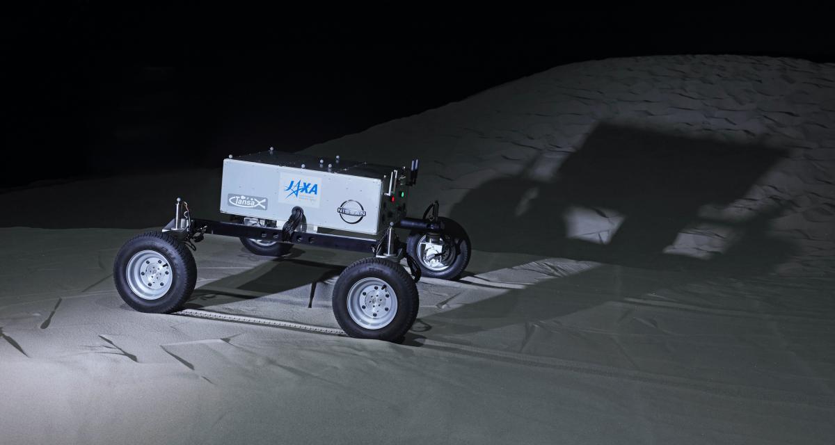 Un nouveau modèle Nissan se dévoile, et c'est un rover lunaire