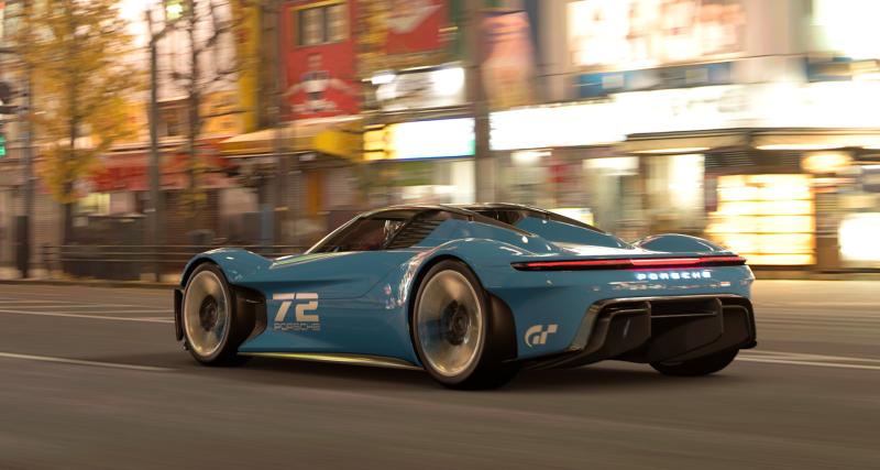 Une Porsche de course 100% électrique et inédite pour Gran Turismo 7