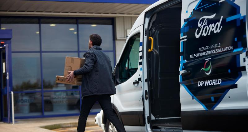 Ford teste un système de conduite autonome inédit dans le port de Londres - Photo d'illustration