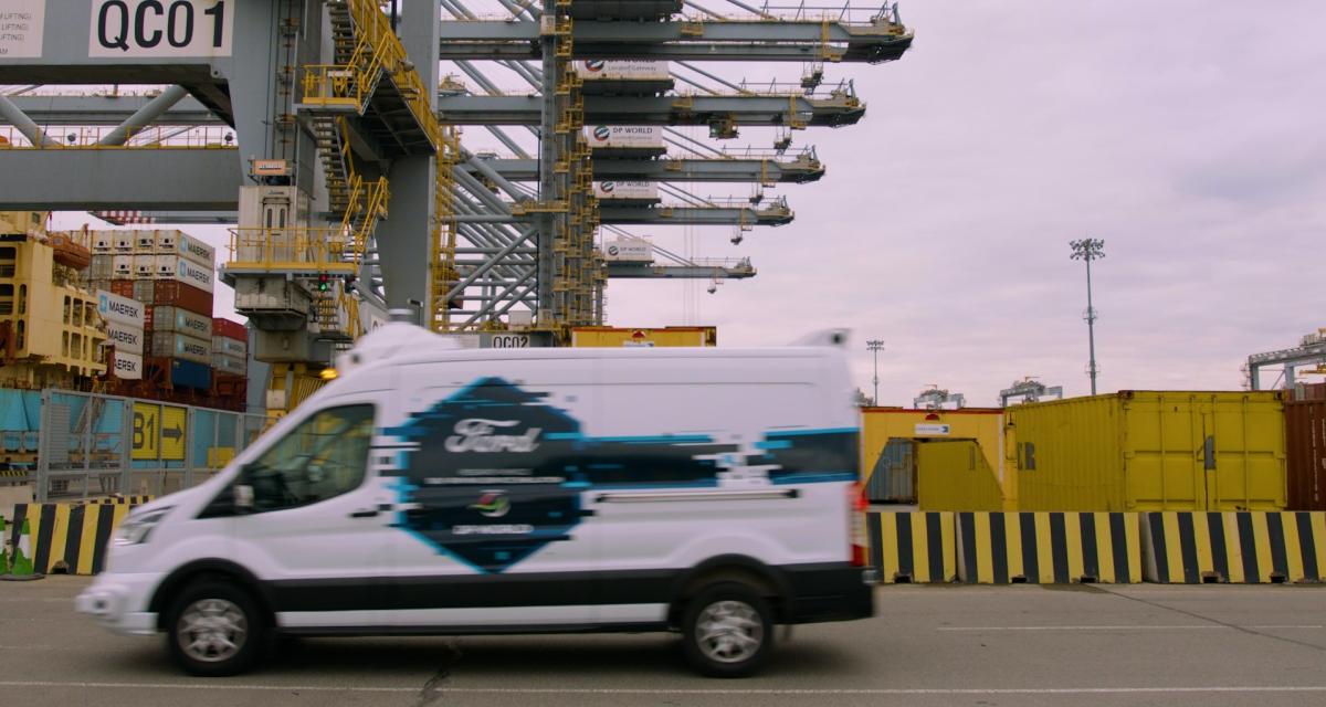 Ford teste un système de conduite autonome inédit dans le port de Londres