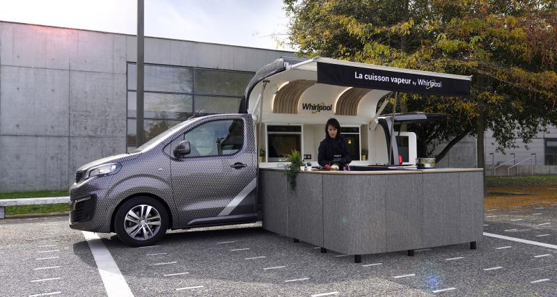  - Le Peugeot Expert transformé en food truck pour Whirlpool