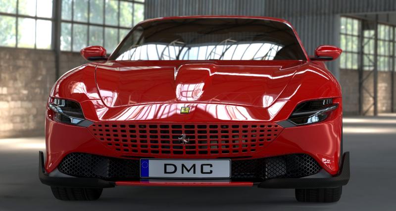 Le préparateur DMC s’attaque à la Ferrari Roma et booste son moteur - La Ferrari Roma préparée par DMC