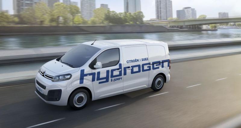 Premier test grandeur nature pour le Citroën ë-Jumpy hydrogène - Citroën ë-Jumpy hydrogène