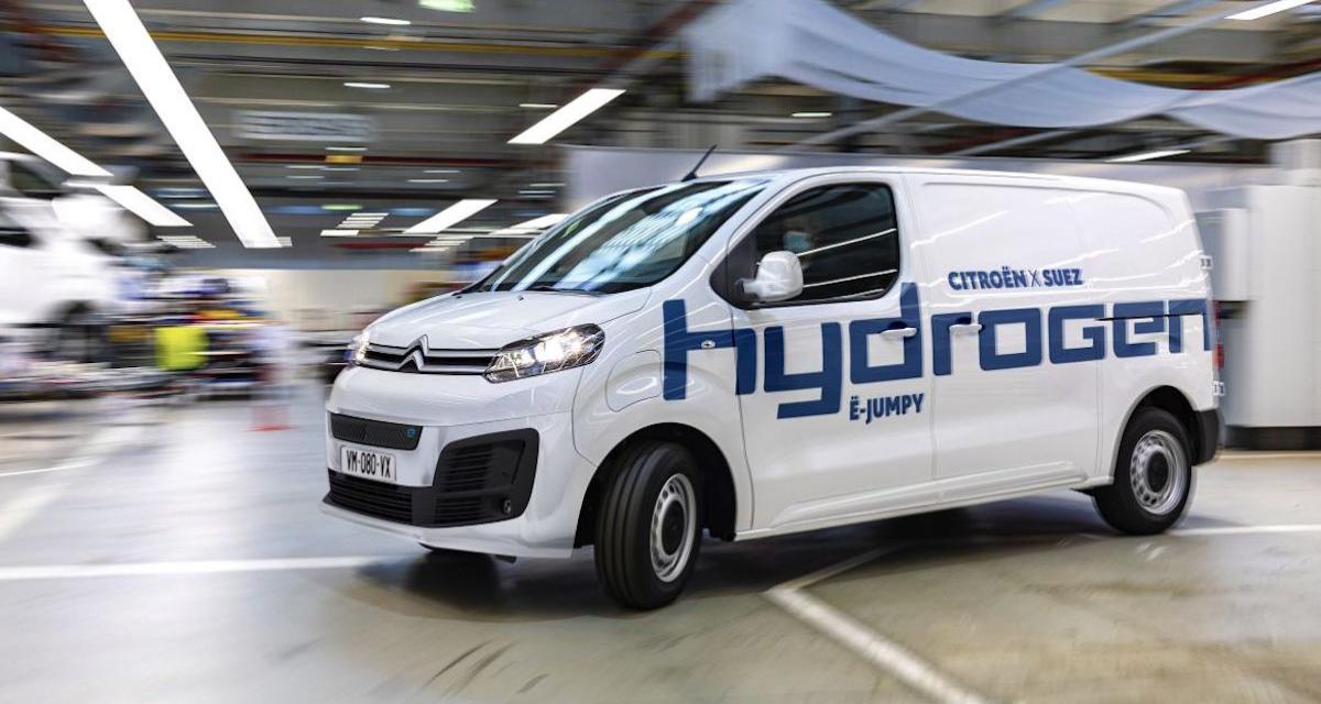 Premier test grandeur nature pour le Citroën ë-Jumpy hydrogène