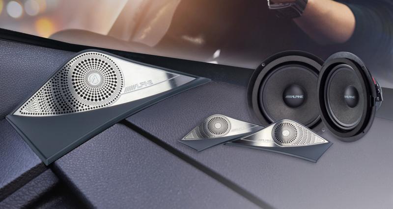  - Alpine dévoile des haut-parleurs hi-fi pour le Mercedes Sprinter W907/910