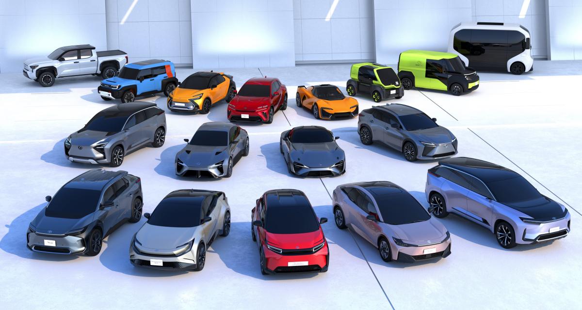 La gamme Toyota - Lexus d'ici 2030