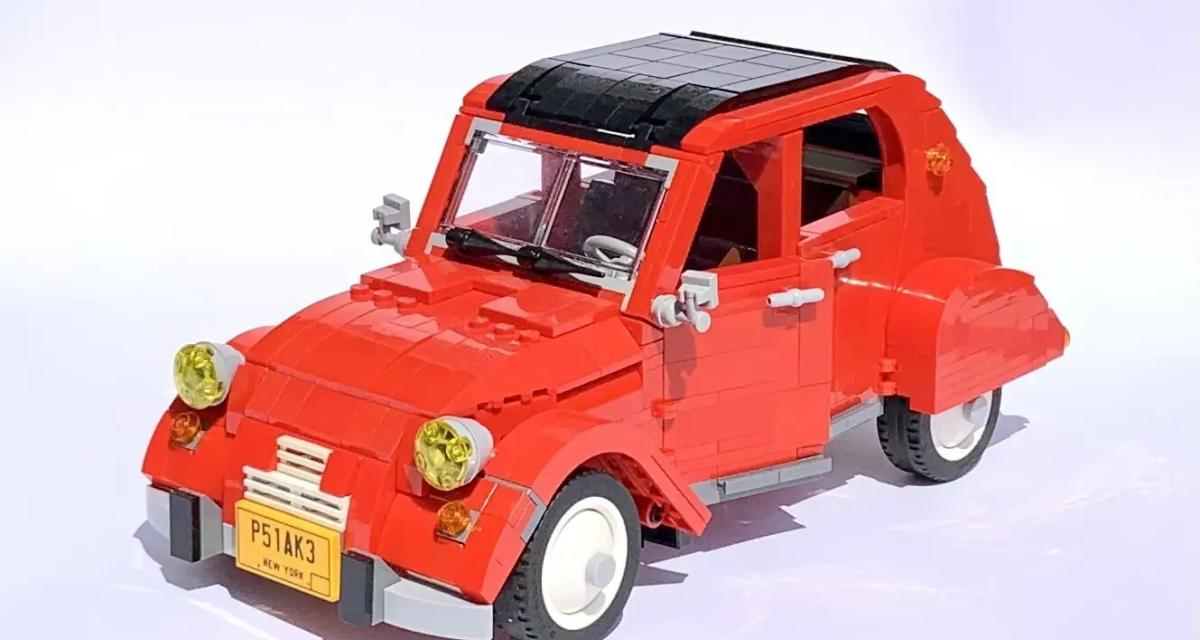 La 2CV de Citroën en version Lego