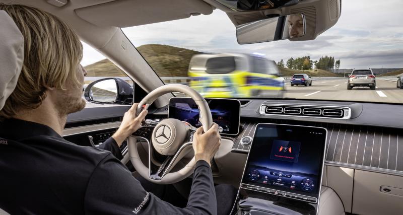 Mercedes fait homologuer son système de conduite autonome de niveau 3, le Drive Pilot - Photo d'illustration