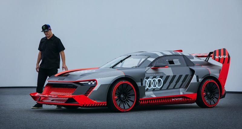 Audi S1 Hoonitron : le nouveau bolide 100% électrique de Ken Block !