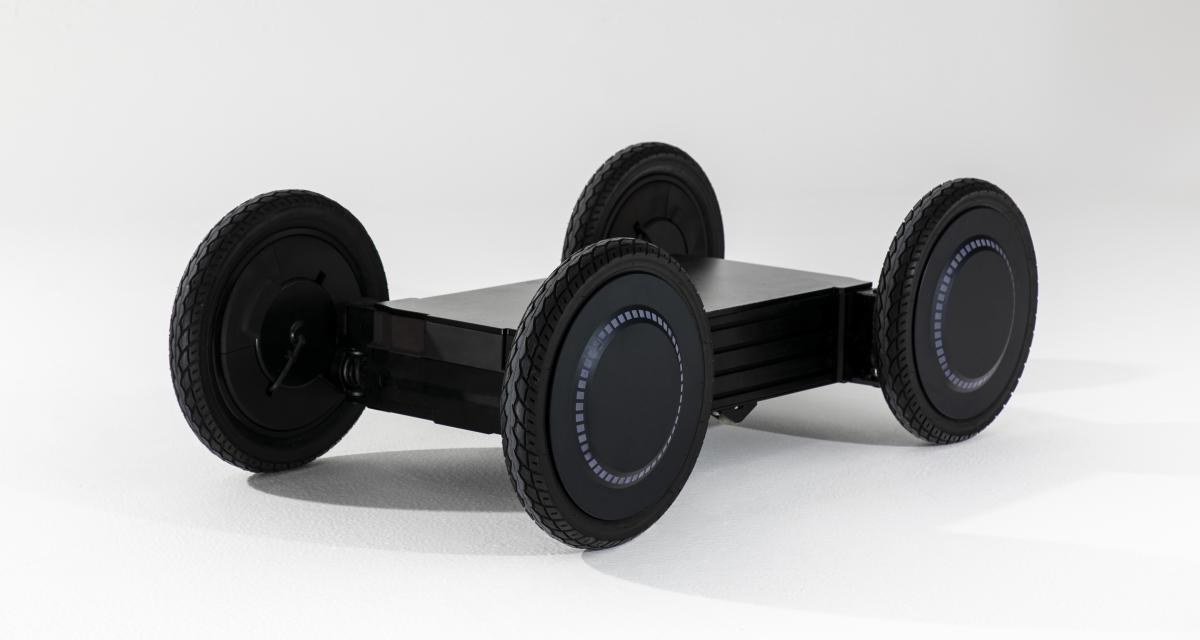 Hyundai présente un droïde à quatre roues destiné aux villes du futur