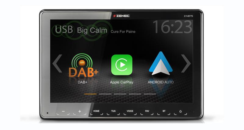  - Zenec dévoile un nouvel autoradio CarPlay et Android Auto au format 1 DIN