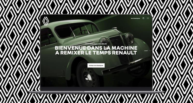  - Nouveau musée virtuel & e-shop Renault : coup d’oeil dans le rétro pour mieux avancer