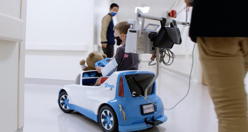 Pour Noël, Honda offre une voiture aux enfants hospitalisés - Honda Shogo