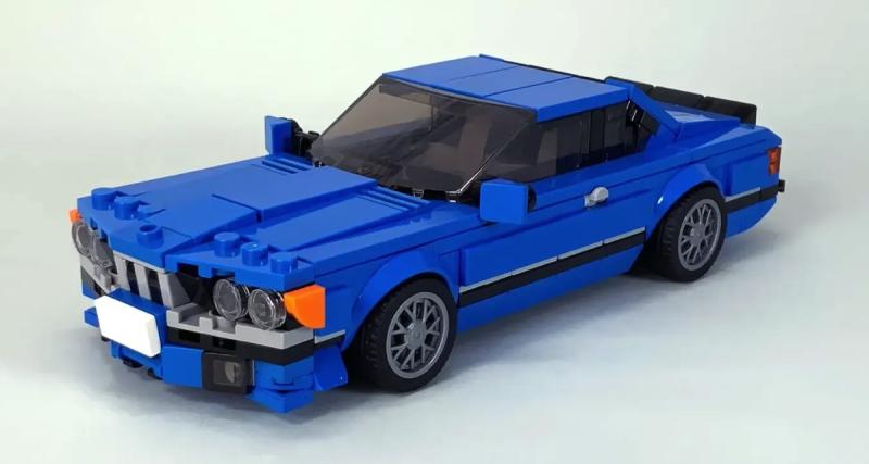  - Un fan reproduit à la perfection la BMW 635 CSi en Lego