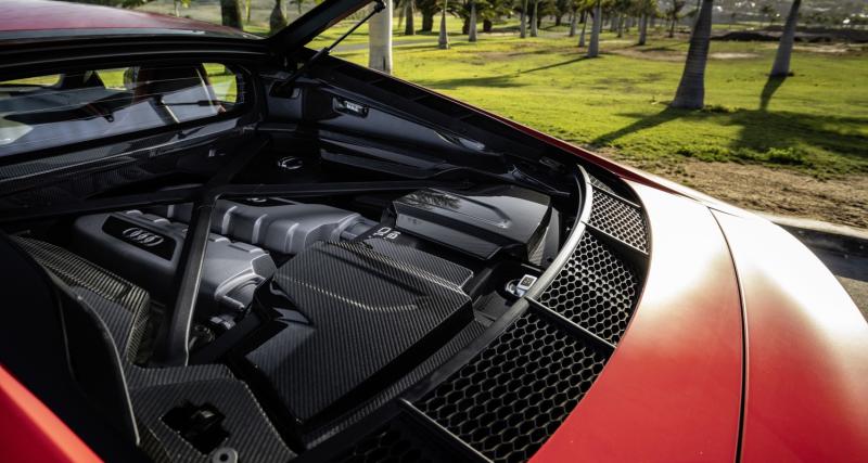 5 choses à savoir sur la nouvelle Audi R8 V10 Performance RWD - Audi R8 V10 Performance RWD (2022)