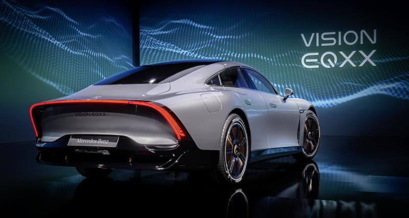 Mercedes Vision EQXX (2022) : l’électrique qui peut rallier Paris à Berlin sans recharge - Mercedes EQXX (2022)