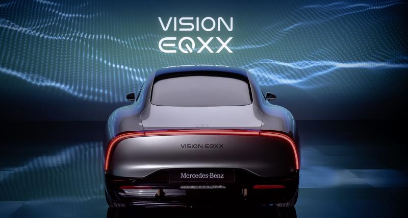 Mercedes Vision EQXX (2022) : l’électrique qui peut rallier Paris à Berlin sans recharge - Mercedes EQXX (2022)